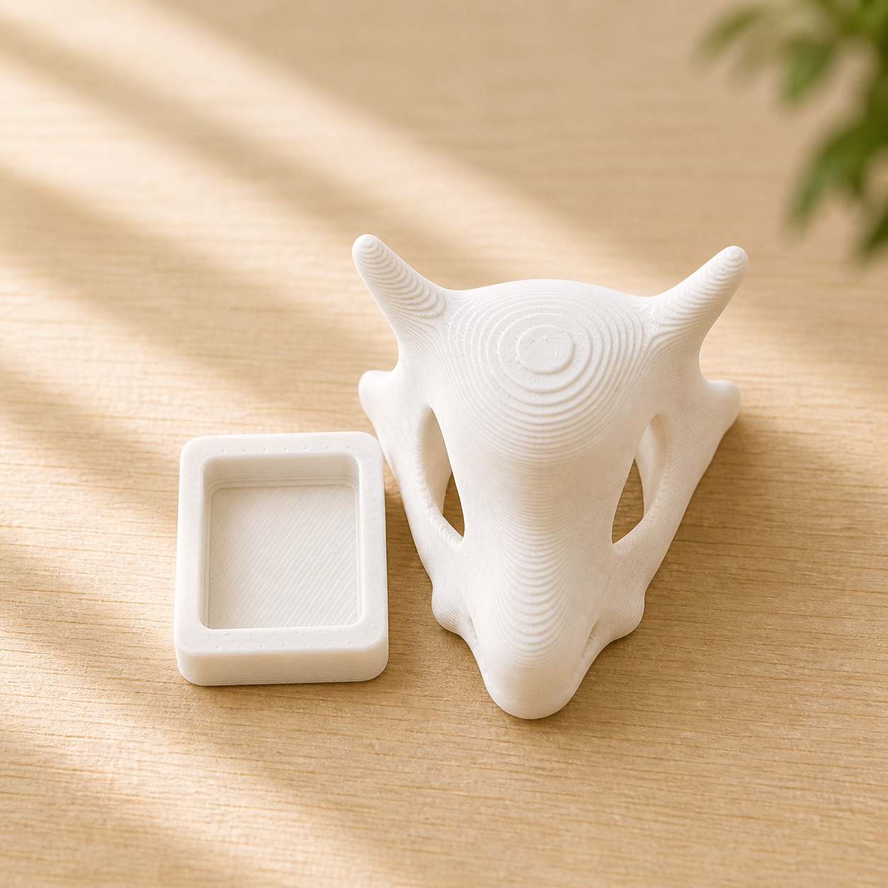 Comedero Cubone (blanco o beige)