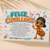 Tarjeta Feliz Cumpleaños