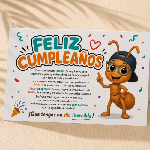 Tarjeta Feliz Cumpleaños